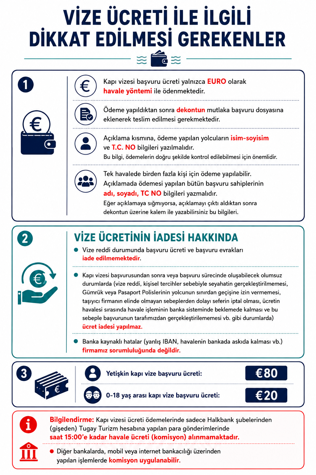 KAPIDA VİZE ÜCRETİ